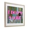 Stupell Industries I Don't Care over Classic Painting Framed Print Under Glass, design by Lil' Rue